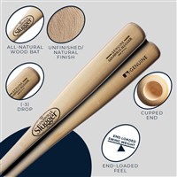 Louisville Slugger Genuine Mix Wood Bat, z-callout-173906