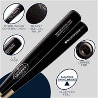 Louisville Slugger Youth Genuine 125 Mixed Wood Bat, z-callout-173914