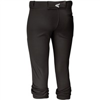 Easton Women's Pro Elite Fastpitch Softball Pant, Black