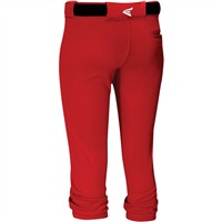 Easton Women's Pro Elite Fastpitch Softball Pant, Red