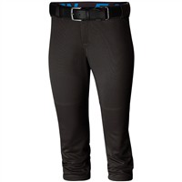Easton Women's Pro Elite Fastpitch Softball Pant, Black