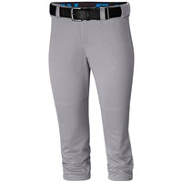 Easton Women's Pro Elite Fastpitch Softball Pant, Blue/Grey
