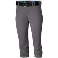 Easton Women's Pro Elite Fastpitch Softball Pant, Grey
