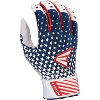 Easton Ghost NX Softball Fastpitch Batting Glove, Red/White/Blue