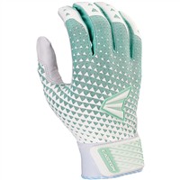 Easton Ghost NX Softball Fastpitch Batting Glove, White/Light Green