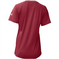Easton Women's Elite Performance Softball Fastpitch Training Shirt, Cardinal