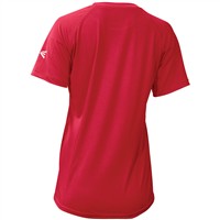 Easton Women's Elite Performance Softball Fastpitch Training Shirt, Red