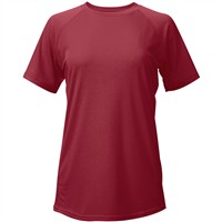 Easton Women's Elite Performance Softball Fastpitch Training Shirt, Cardinal
