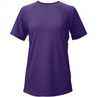 Easton Women's Elite Performance Softball Fastpitch Training Shirt, Purple