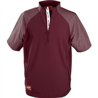 Rawlings Youth Color Sync Short Sleeve Cage Jacket, Blue Grey