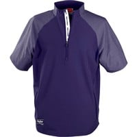 Rawlings Youth Color Sync Short Sleeve Cage Jacket, Purple