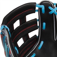 Rawlings REV1X 205 11.75in Baseball Glove (REV205-6B), Black/Blue