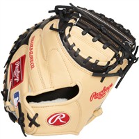 Rawlings Pro Preferred CM43 34in Catchers Mitt (PROSCM43CBS), Camel/Black