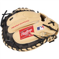 Rawlings Pro Preferred CM43 34in Catchers Mitt (PROSCM43CBS), Camel/Black