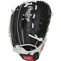 Rawlings Shut Out 13in Fastpitch Softball Glove, Black