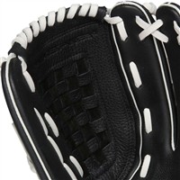 Rawlings Shut Out 13in Fastpitch Softball Glove, Black