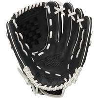 Rawlings Shut Out 11.5in Fastpitch Softball Glove, Black