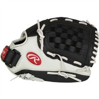 Rawlings Shut Out 11.5in Fastpitch Softball Glove, Black