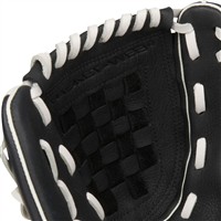 Rawlings Shut Out 11.5in Fastpitch Softball Glove, Black