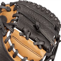 Easton Future Elite Youth 32.5in Catcher Mitt, Black/Brown