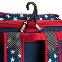 Easton Ghost NX Fastpitch Softball Stars & Stripes Backpack, Red/White/Blue