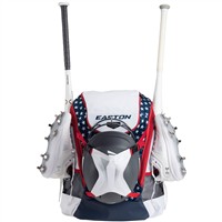 Easton Ghost NX Fastpitch Softball Stars & Stripes Backpack, Red/White/Blue