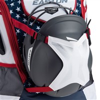Easton Ghost NX Fastpitch Softball Stars & Stripes Backpack, Red/White/Blue