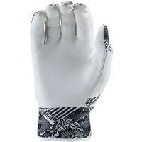 Victus Adult NOX Batting Gloves, White/Silver