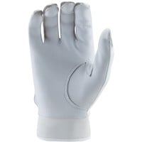 Marucci Adult Crux Camo Batting Gloves, White