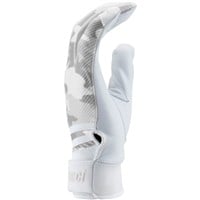 Marucci Adult Crux Camo Batting Gloves, White