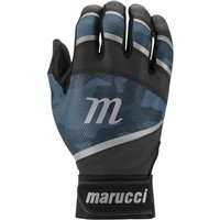 Marucci Youth Foxtrot T Ball Batting Gloves, Black/Navy