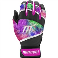 Marucci Youth Foxtrot T Ball Batting Gloves, Black/Pink