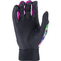 Marucci Youth Foxtrot T Ball Batting Gloves, Black/Pink
