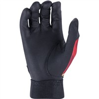 Marucci Youth Foxtrot T Ball Batting Gloves, Black/Red
