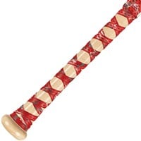 Lizard Skin DSP Ultra X Camo 0.5mm Bat Grip, Red/Red