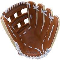 Marucci Acadia 97R3 12.5in Fastpitch Softball Glove (MFGACFP97R3-CM/CB), Brown/Camel
