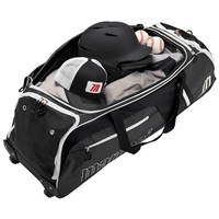 Marucci Stockade Wheeled Bag, Black/Black