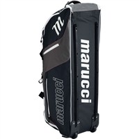 Marucci Stockade Wheeled Bag, White/Grey