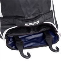 Marucci Stockade Wheeled Bag, White/Navy