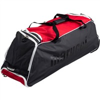 Marucci Stockade Wheeled Bag, White/Red