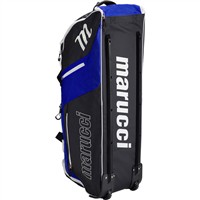 Marucci Stockade Wheeled Bag, White/Royal