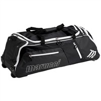 Marucci Stockade Wheeled Bag, Black/Black