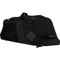 Marucci Stockade Wheeled Bag, Black/Black