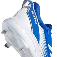 adidas Men's Icon 7 Metal Baseball Cleats, Royal/White