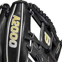 Wilson A2000 Spin Control SC1786 11.5in Baseball Glove (WBW100985115), Black