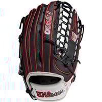 Wilson A2000 Spin Control SCOT7SS 12.75in Baseball Glove (WBW1009871275), Black