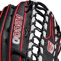 Wilson A2000 Spin Control SCOT7SS 12.75in Baseball Glove (WBW1009871275), Black