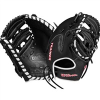 Wilson First Base 11in Training Glove, Black