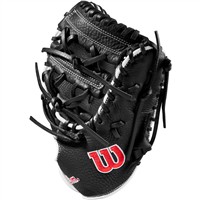 Wilson First Base 11in Training Glove, Black