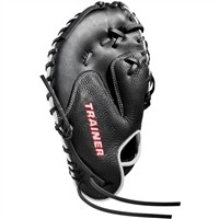 Wilson First Base 11in Training Glove, Black